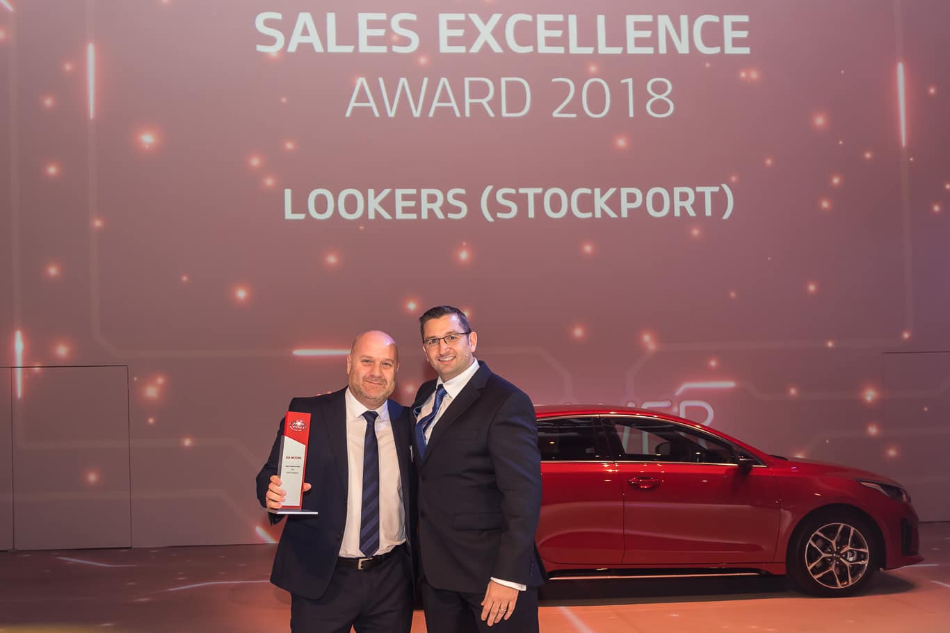 Lookers Stockport Wins Sales Award Business Manchester