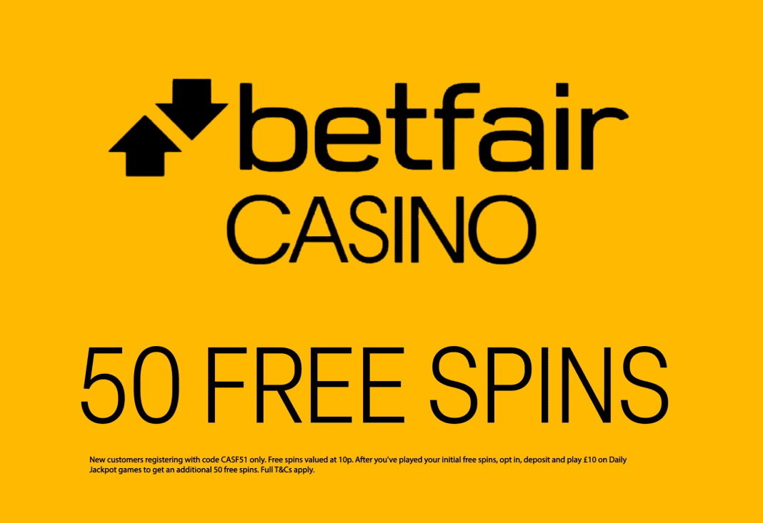 free spins betfair