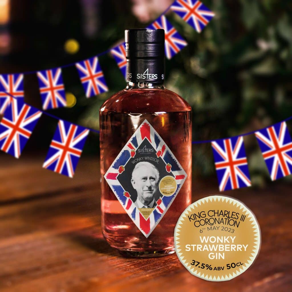 'Wonky Windsor' Sustainable Gin To Be Launched By Four Sis4ers