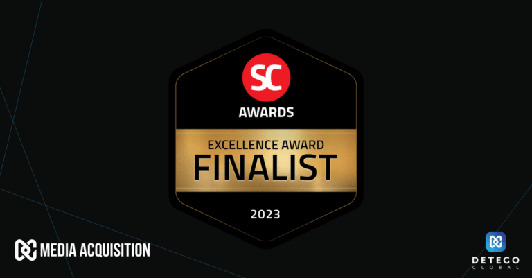 Detego Global’s Media Acquisition Tool Emerges as Finalist in Prestigious 2023 SC Awards