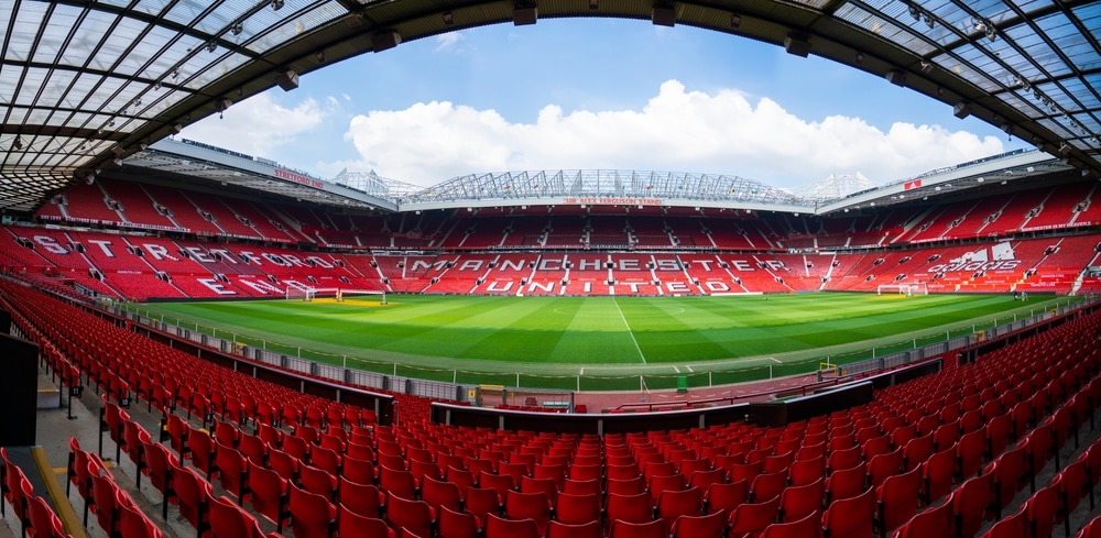 Man United football stadium Old Trafford