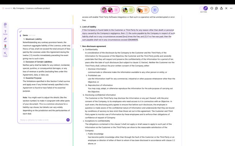New Skill Alert: Genie AI Legal Assistant Adds Risk Review to its Toolkit
