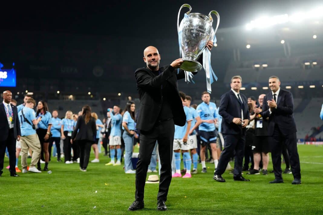 Pep Guardiola and Manchester City side admit treble-toll