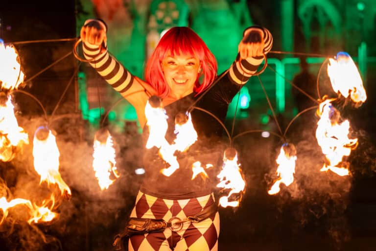 Fire and festivities as Christmas countdown starts in Rochdale