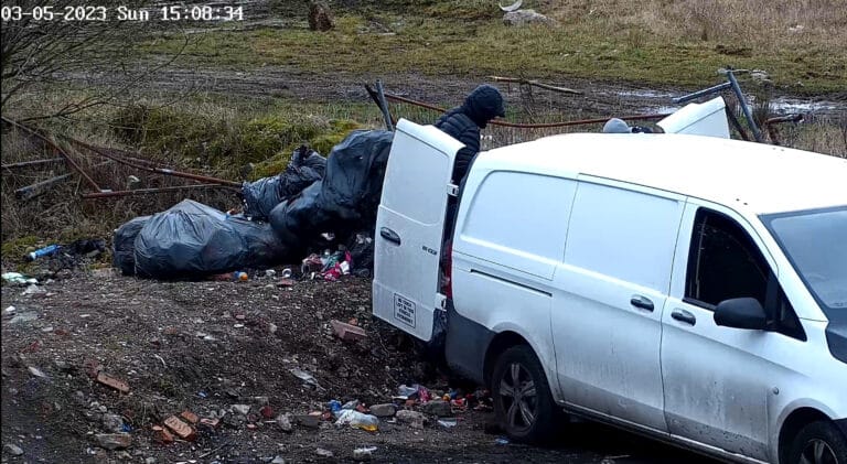 Rochdale fly-tipper fined after being caught on camera