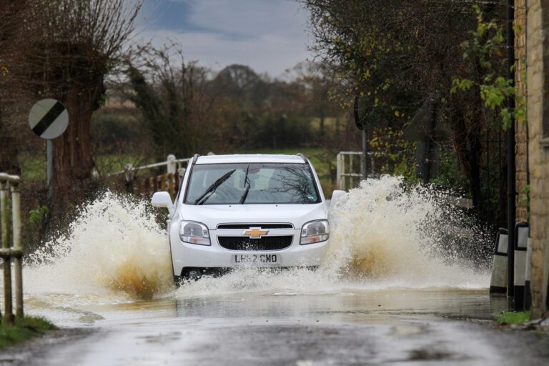 Drivers warned over hazardous conditions as storm sets in