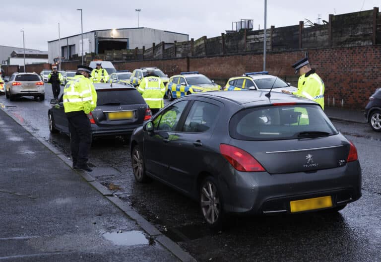 More than 500 motorists arrested for drink or drug driving in one month