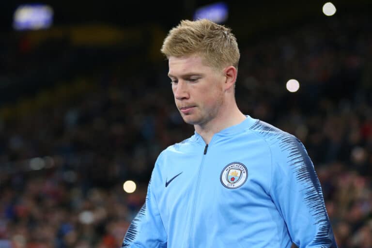 De Bruyne in contention to start at Newcastle, says Guardiola