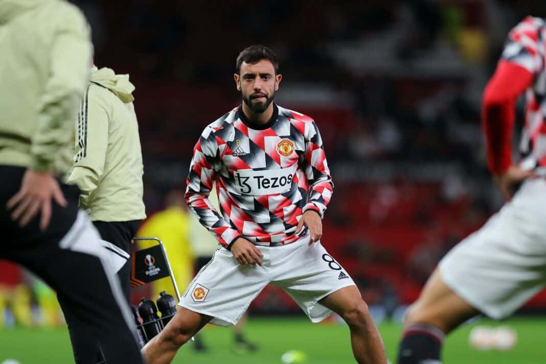 Manchester United captain Bruno Fernandes
