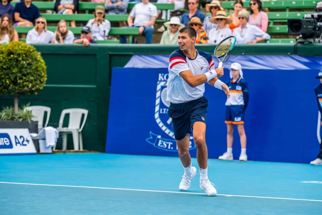 Alexei Popyrin will face Novak Djokovic in the second round of the Australian Open