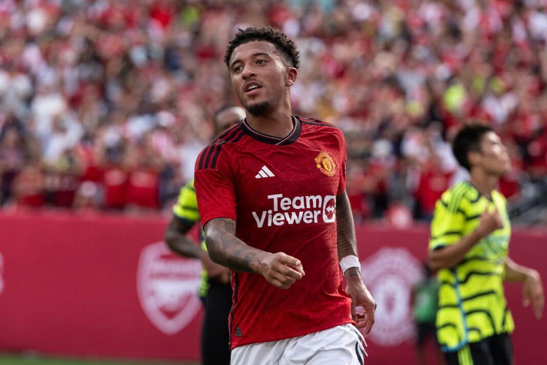 Jadon Sancho has been out in the cold at Manchester United this season