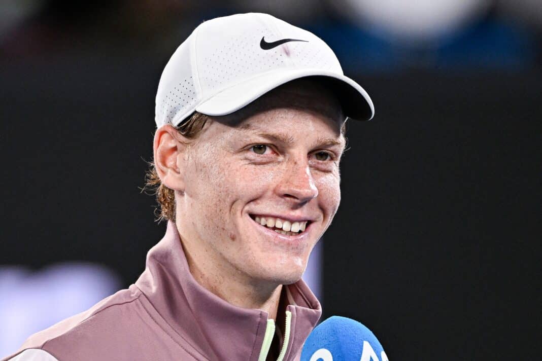 Jannik Sinner captured his first grand slam title on Sunday