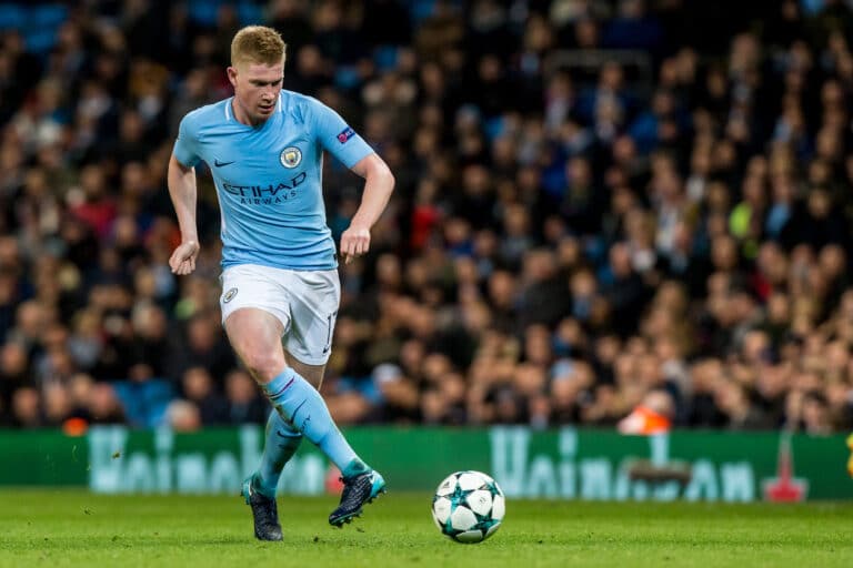 Manchester City star De Bruyne happy to be back after taxi stint