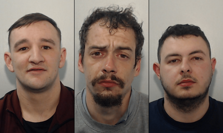 Three men jailed for attempted murder of 16-year-old boy