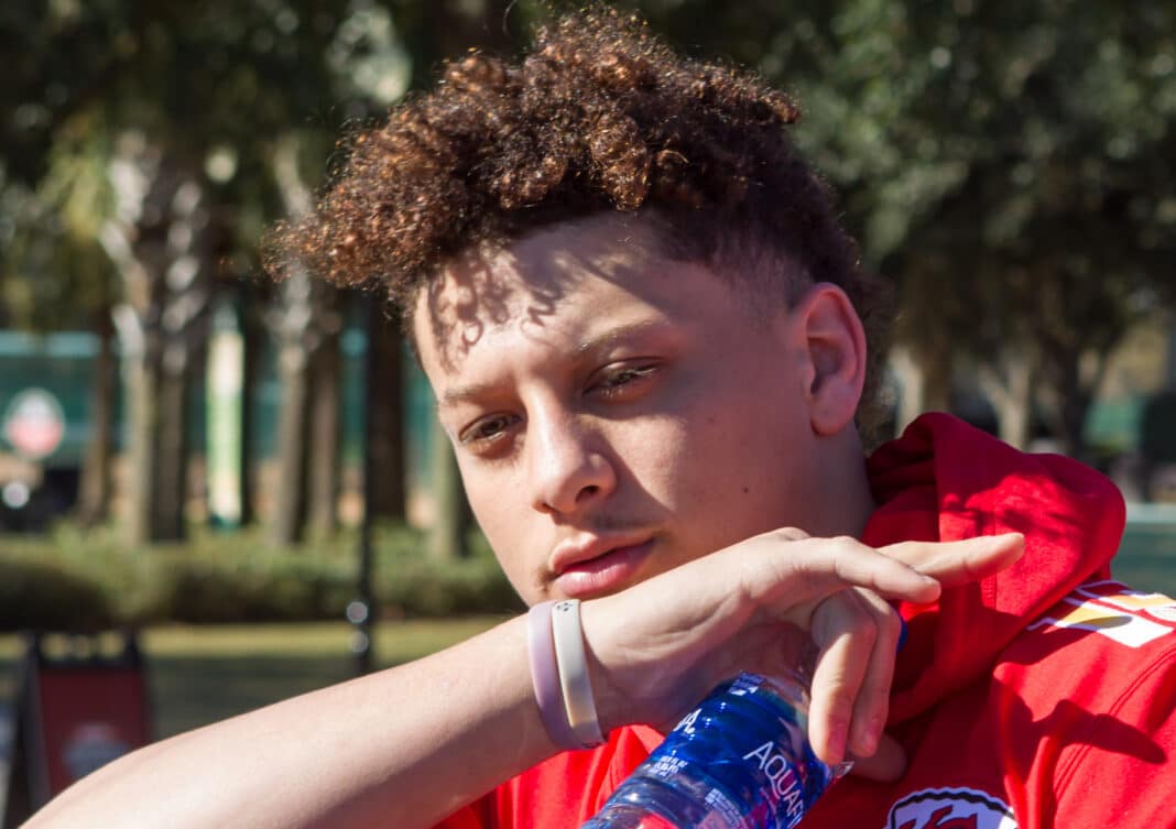 Kansas City Chiefs quarterback Patrick Mahomes