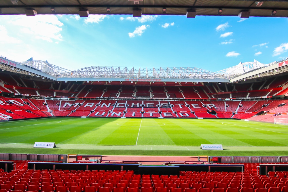 Manchester United football stadium Old Trafford