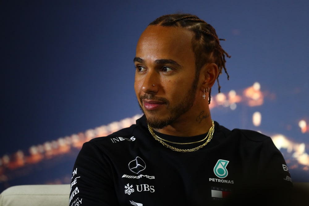 Mercedes F1 driver Lewis Hamilton