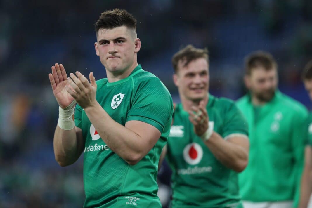 Dan Sheehan helped himself to two tries on Sunday