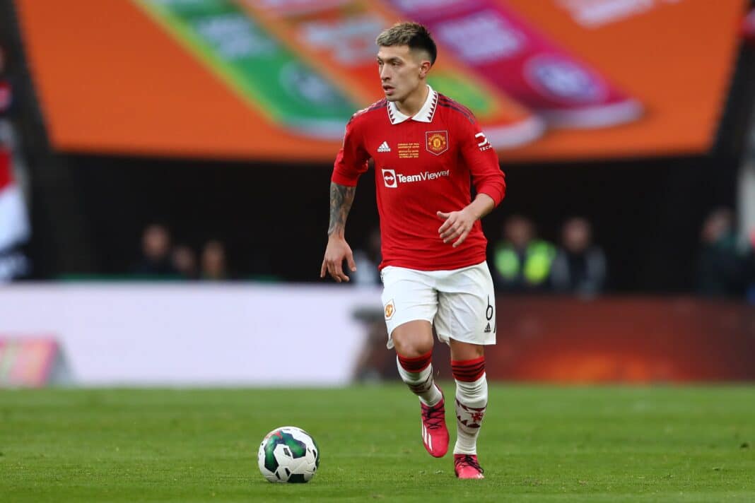 Manchester United defender Lisandro Martinez