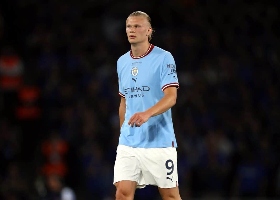 Manchester City striker Erling Haaland