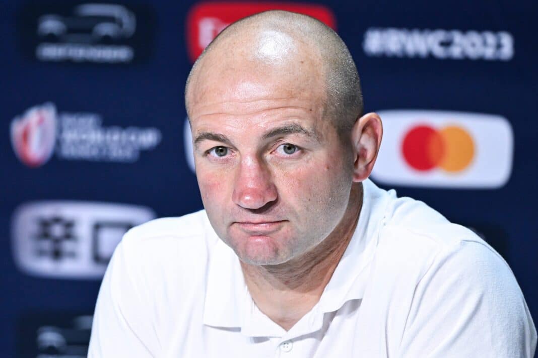 England rugby union head coach Steve Borthwick