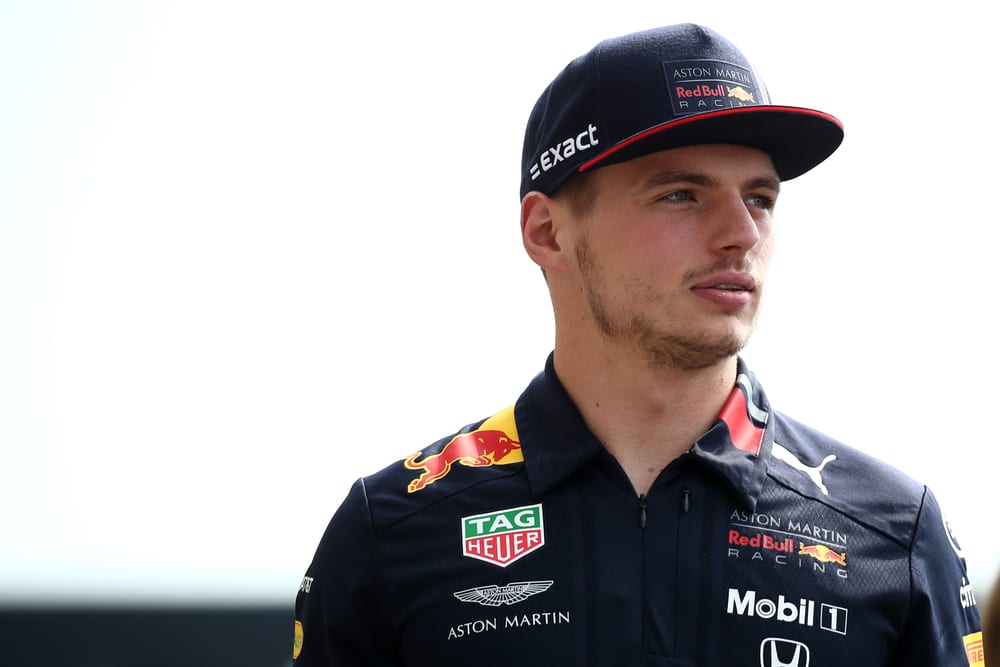 F1 racer Max Verstappen, of Formula One team Red Bull