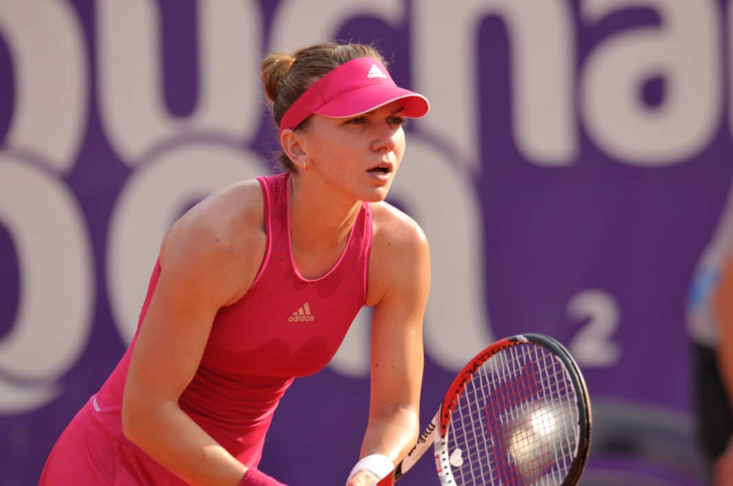 Simona Halep returned to the court in Miami