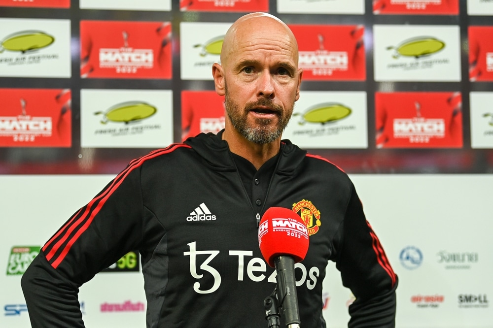 Man United football manager Erik ten Hag