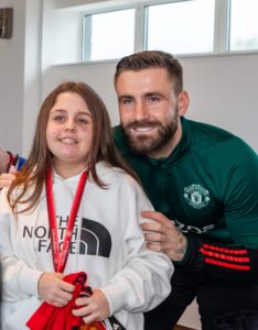 Luke Shaw meets Harlee Jae aged 13 Emma McWilliams scaled e1712827812490