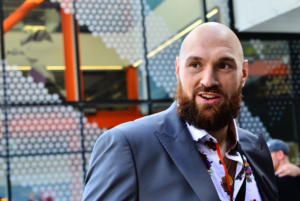 Boxing champion Tyson Fury