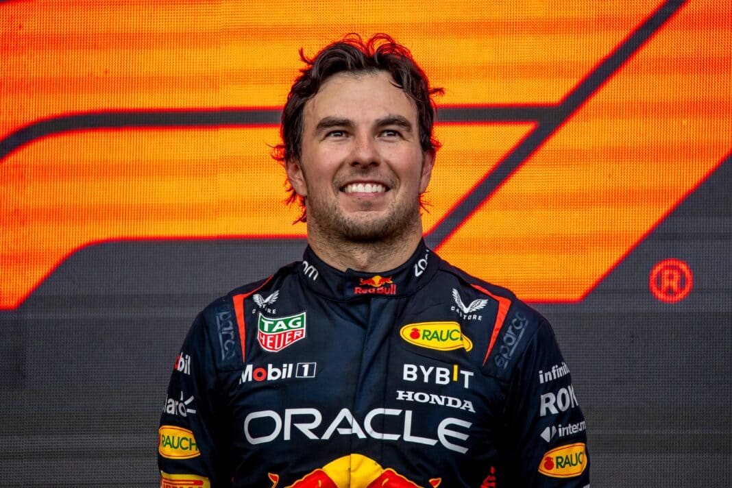 Red Bull driver Sergio Perez