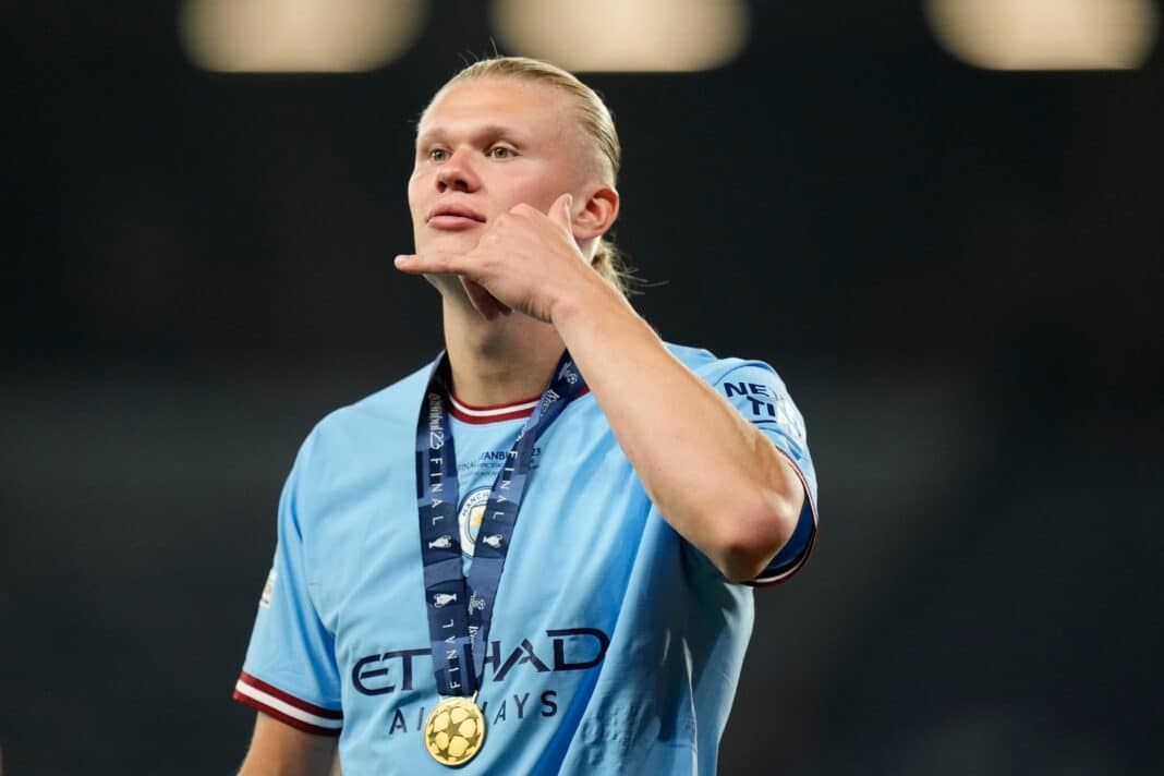 Manchester City star Erling Haaland