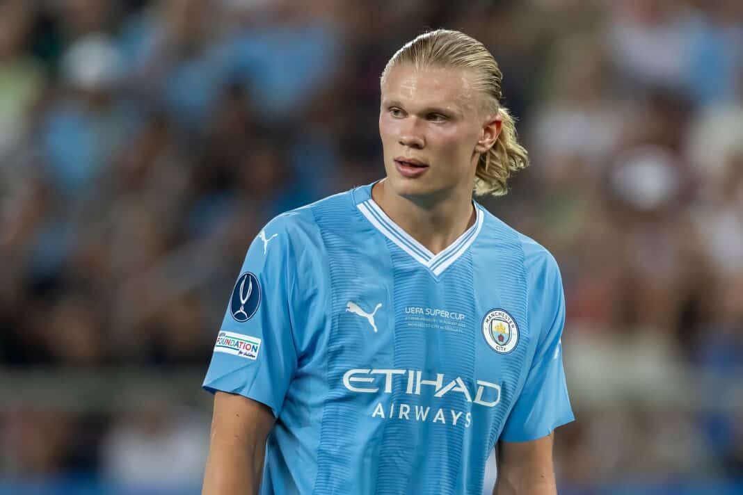 Erling Haaland was quiet during Manchester City's draw with Real Madrid