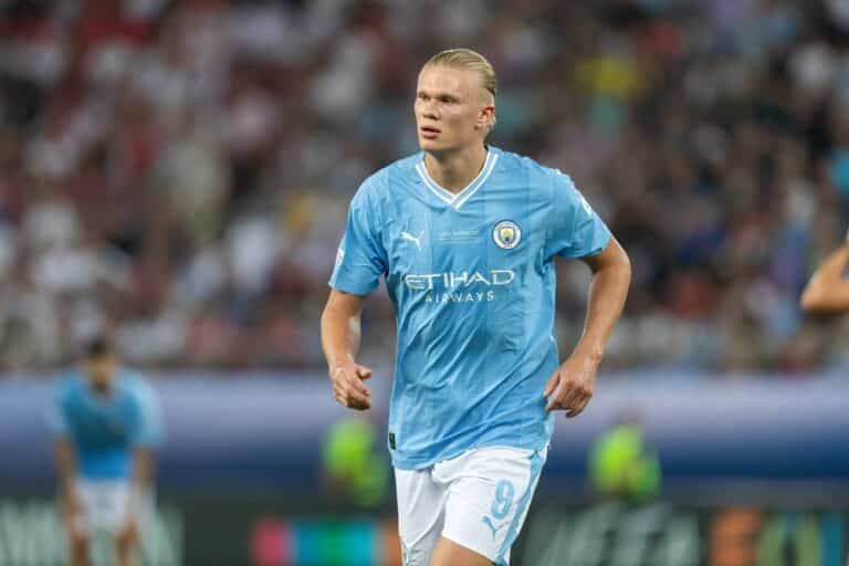 Manchester City boss Guardiola says Haaland can improve areas of his game