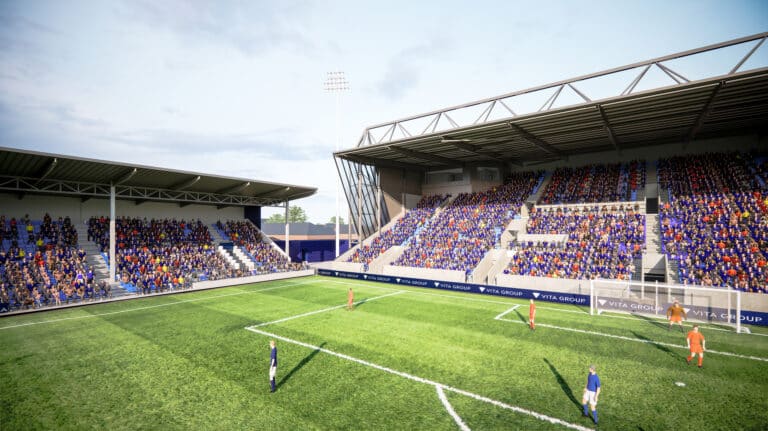 Stockport County submits plans for expansion of Edgeley Park
