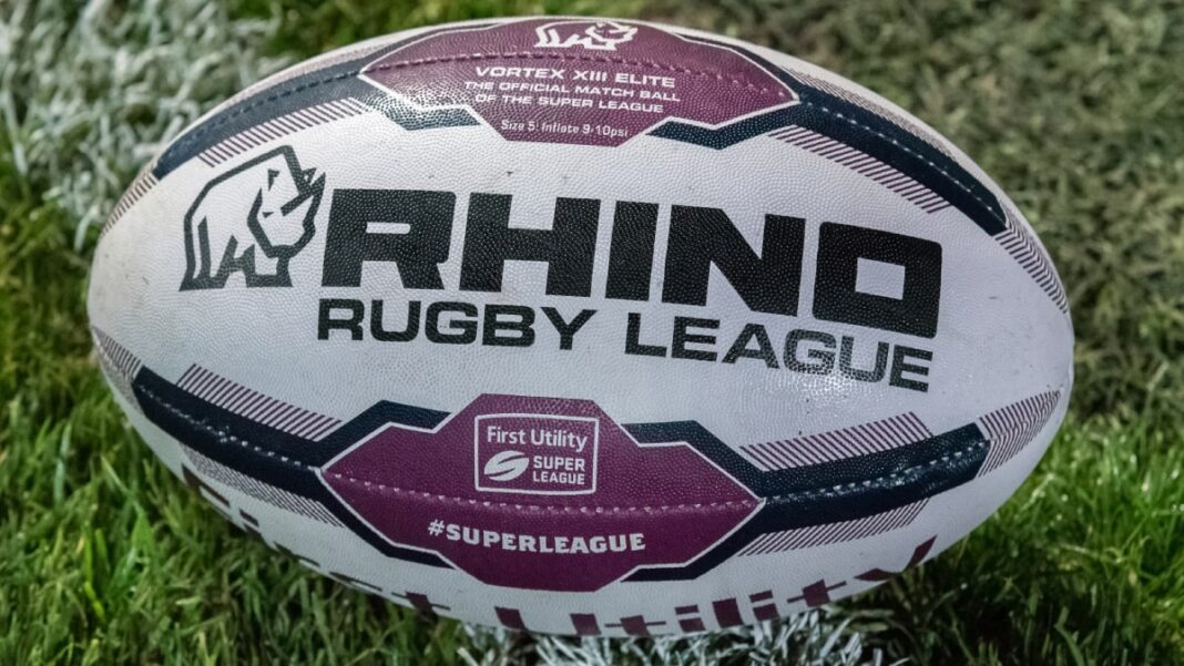 Leeds Rhinos rugby league ball