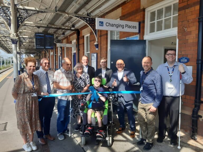 Accessible Changing Places toilet installed at Tameside TPE station