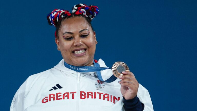 Paris 2024: Campbell wins GB’s 65th and final medal of Olympics with weightlifting bronze
