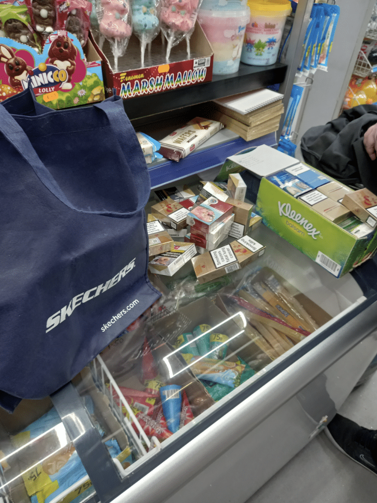 Detective dog sniffs out illicit tobacco crime in Manchester