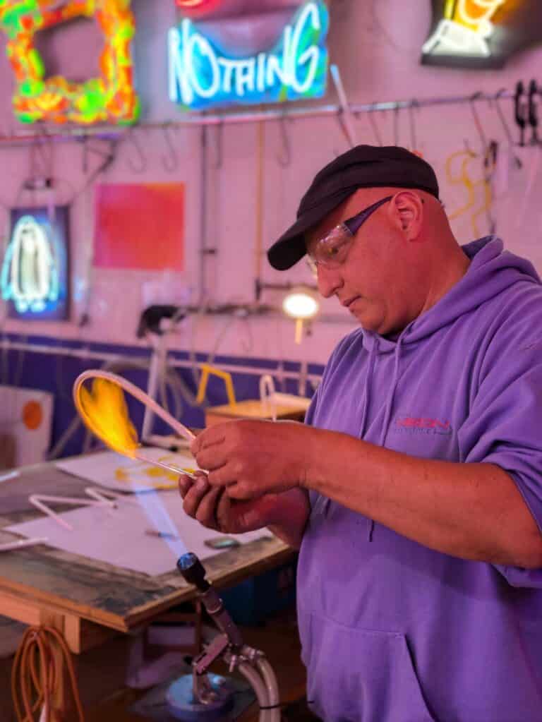 Lighting the way in art: Bolton’s Neon Creations
