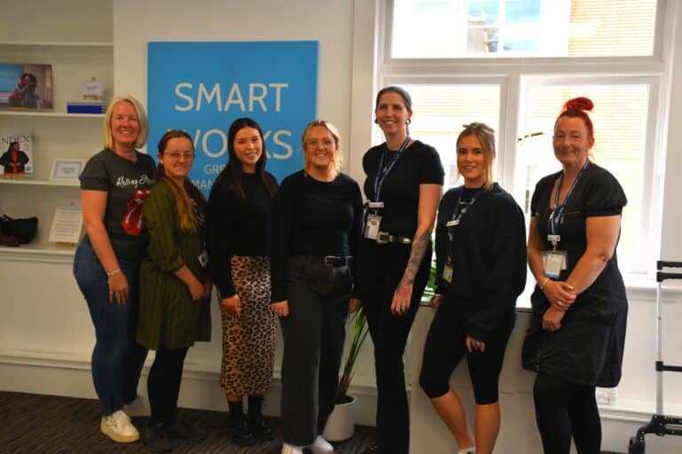 TPE staff volunteer with women’s employment charity in Manchester