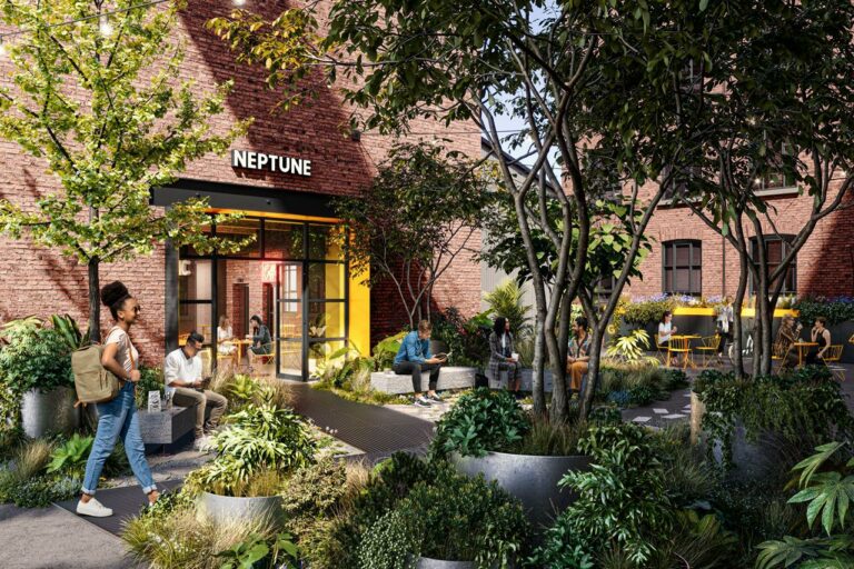 Work starts on Manchester’s newest (and smallest) public square