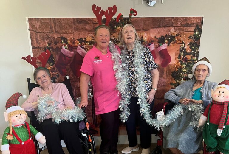 Flixton care home supports Manchester Shoebox Appeal