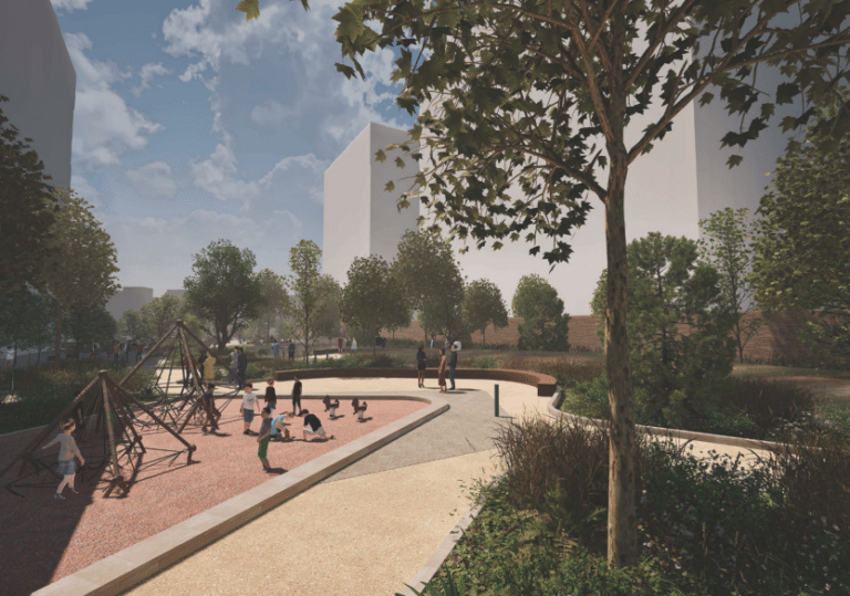 Council submits planning application for latest city centre park