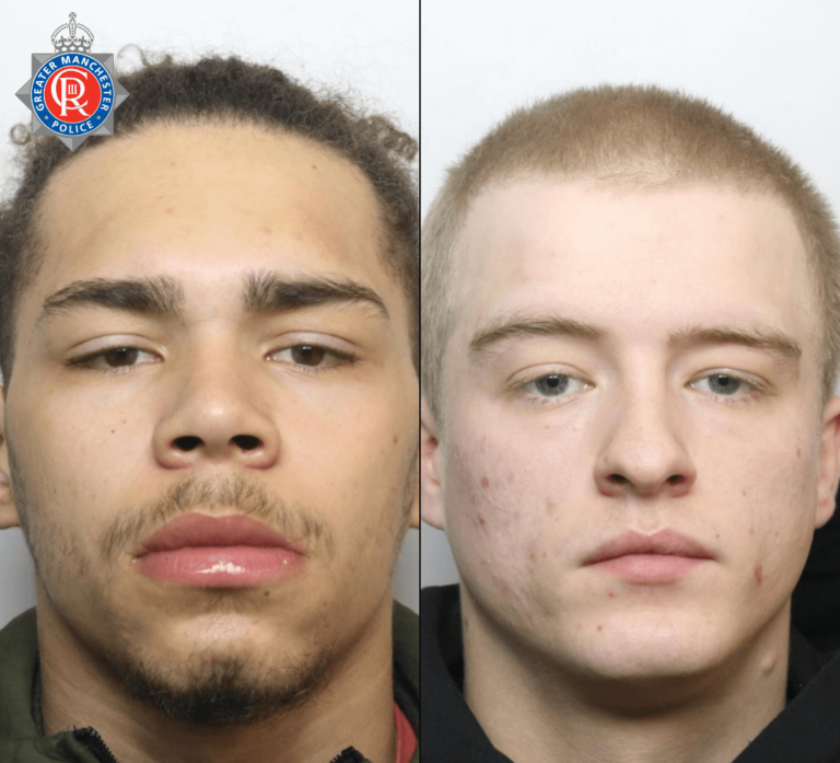 Two men jailed for knifepoint robbery in Bury
