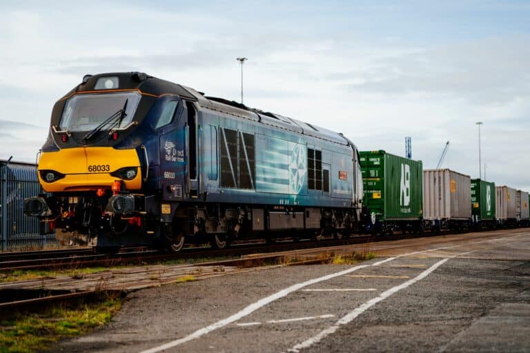 New Teesport to Manchester direct rail freight service makes first journey