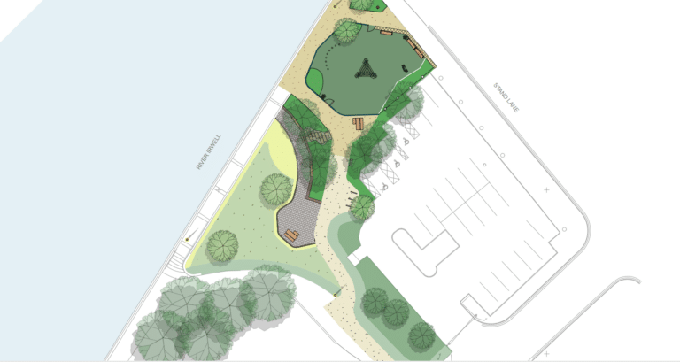 Work starts on new Radcliffe pocket park