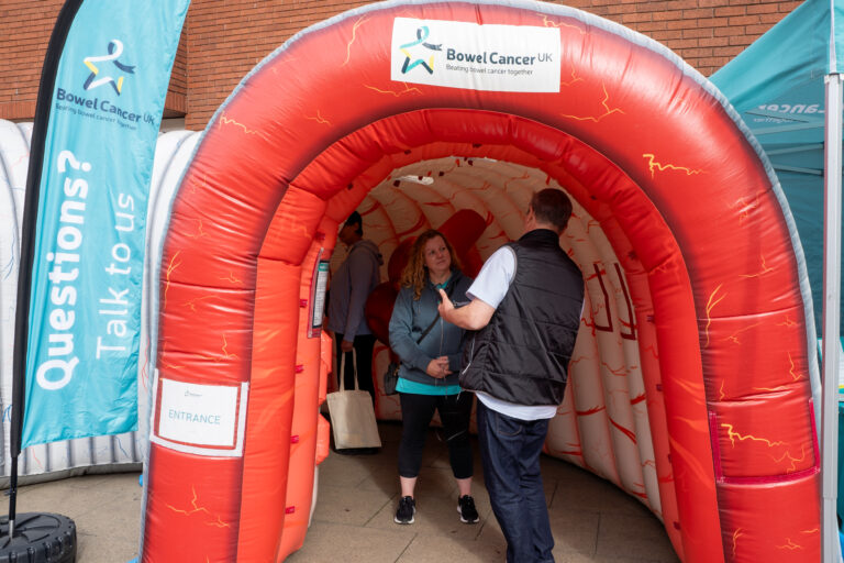 Interactive roadshows set to help people identify bowel cancer symptoms