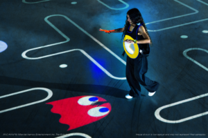 Player during game