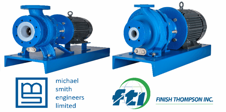 Michael Smith Engineers Expands ULTRAChem® Range with Two New Pump Series from Finish Thompson Inc.